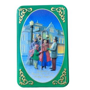 Hershey's Christmas Tin HOLIDAY CLASSICS SERIES Canister #8 1995 Cocoa House